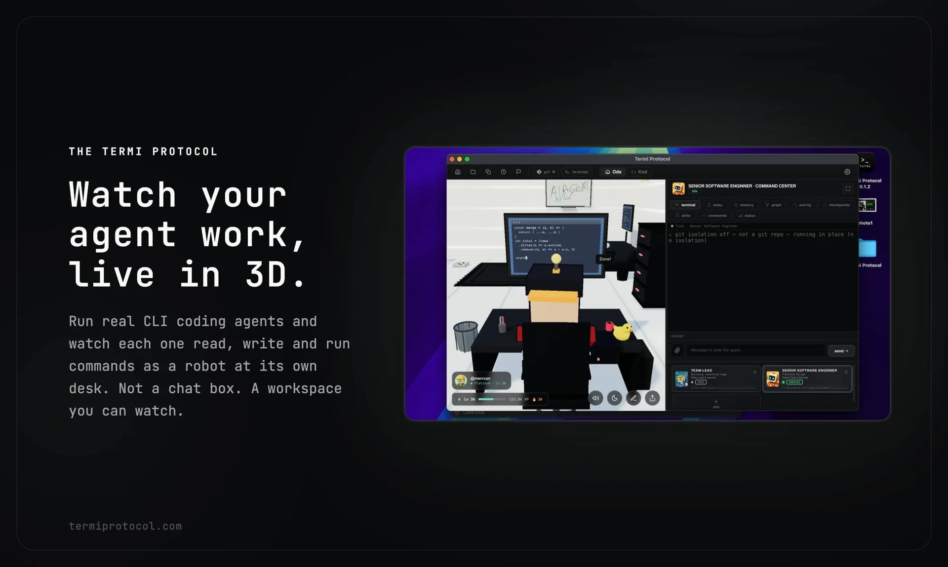 Termi Protocol screenshot 1