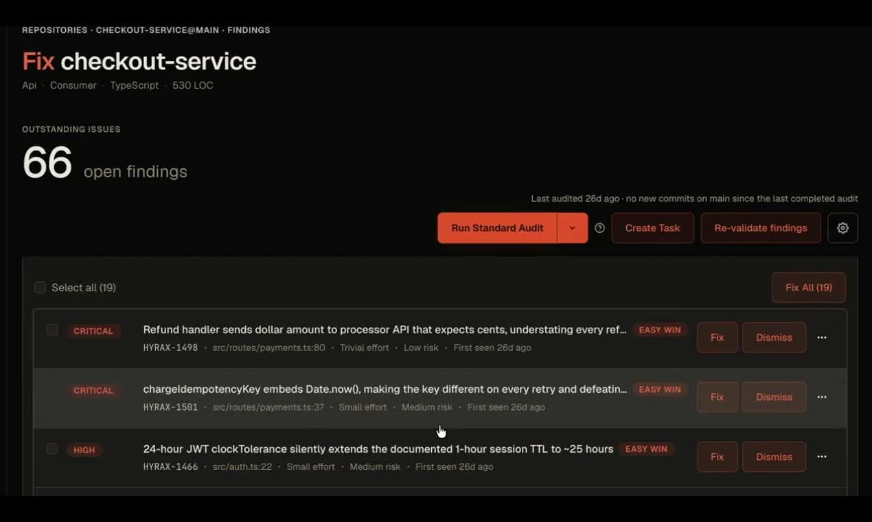 Hyrax AI screenshot 2