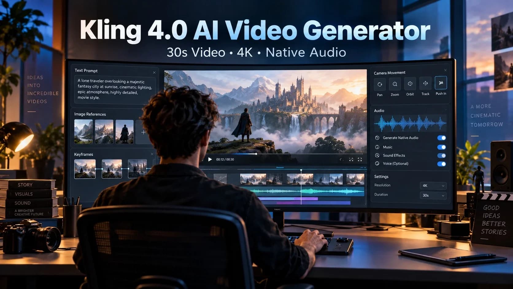 Kling 4.0 AI Video Generator screenshot 1