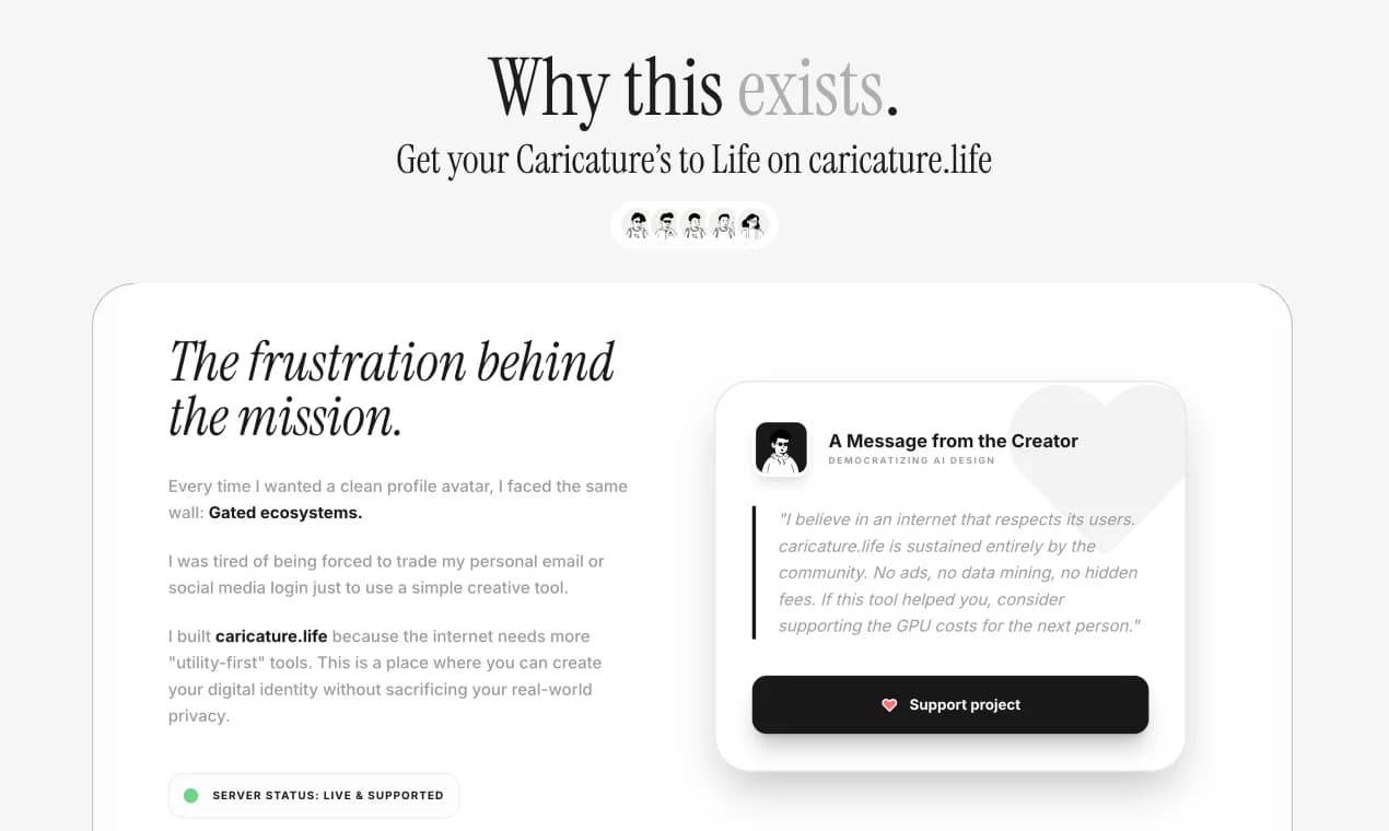 caricature.life screenshot 4