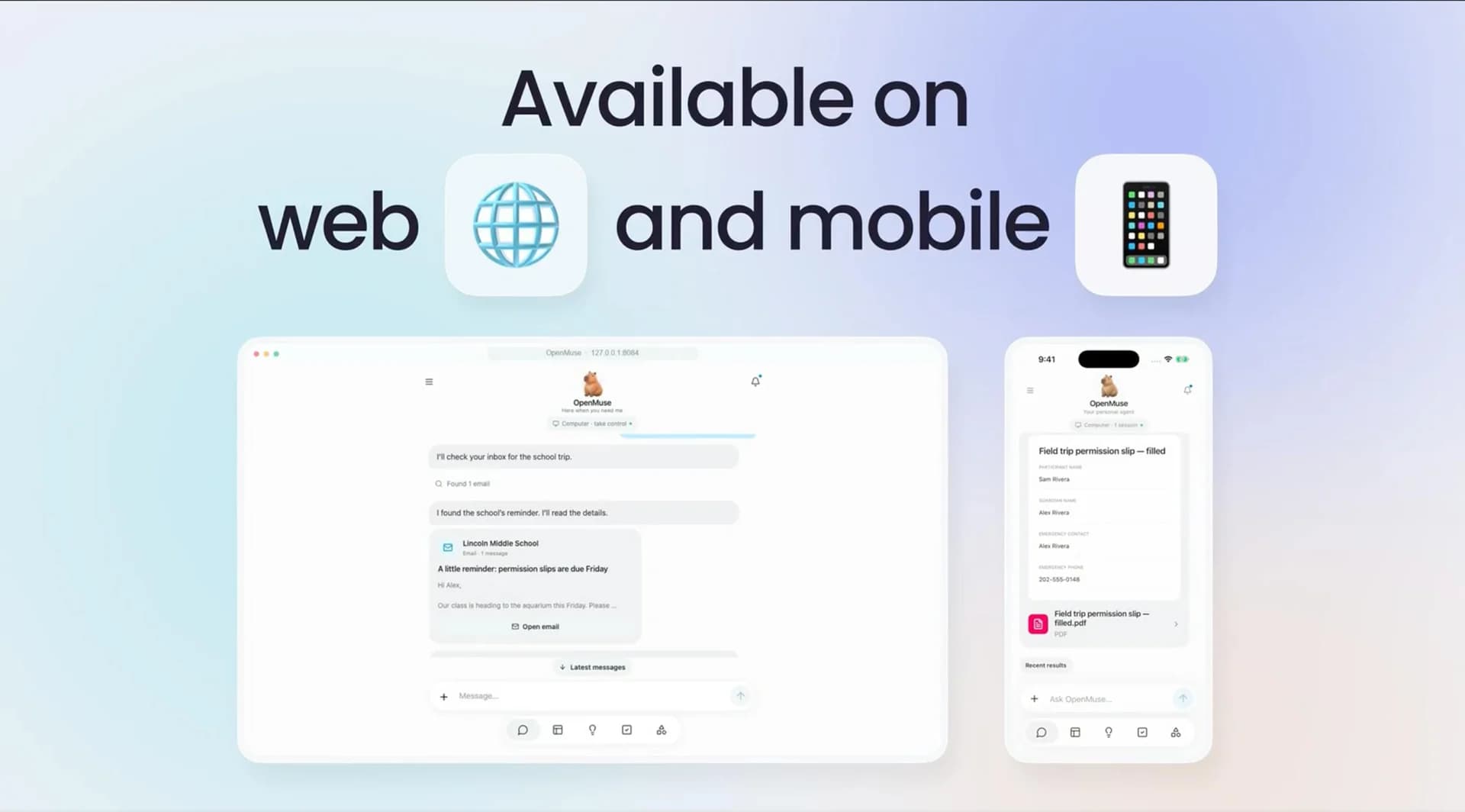 OpenMuse screenshot 1
