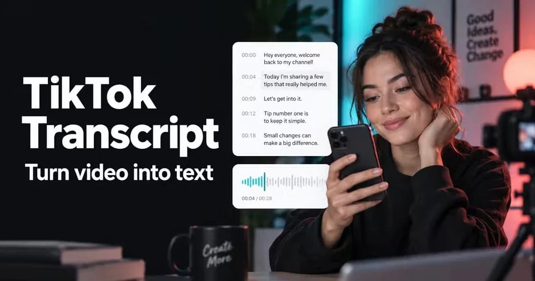 TikTok Transcript screenshot 2
