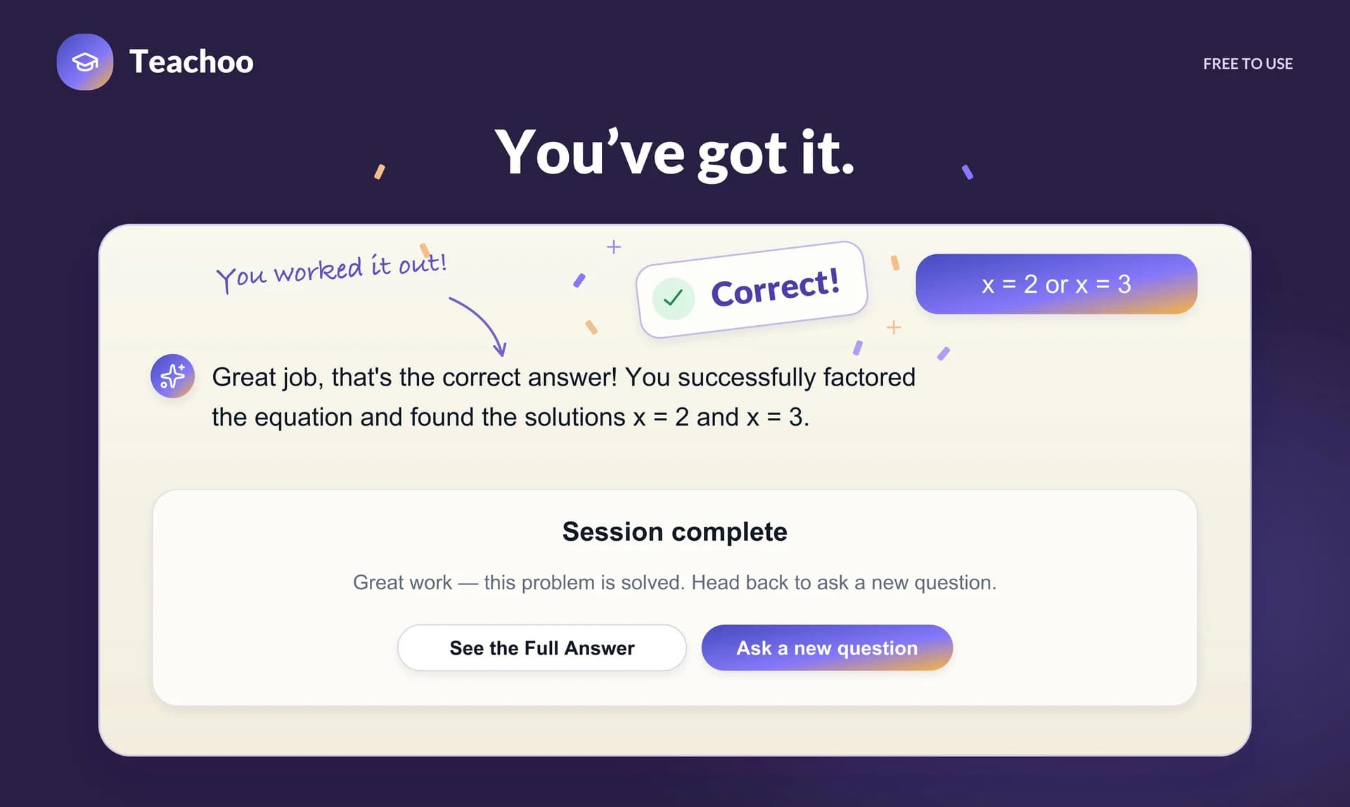 Teachoo screenshot 4