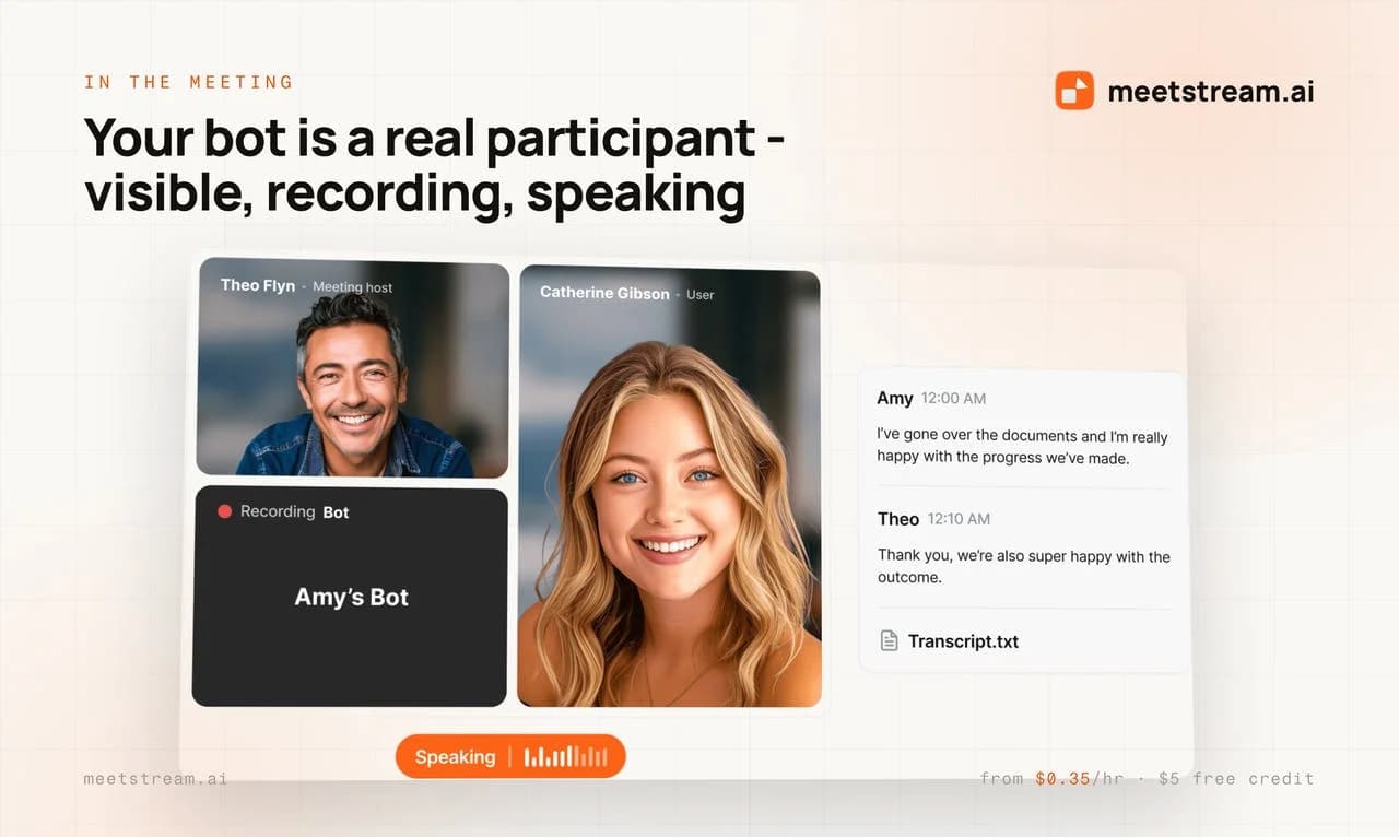 MeetStream AI screenshot 3