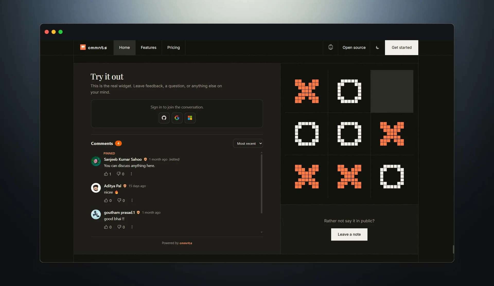 cmmnts screenshot 5