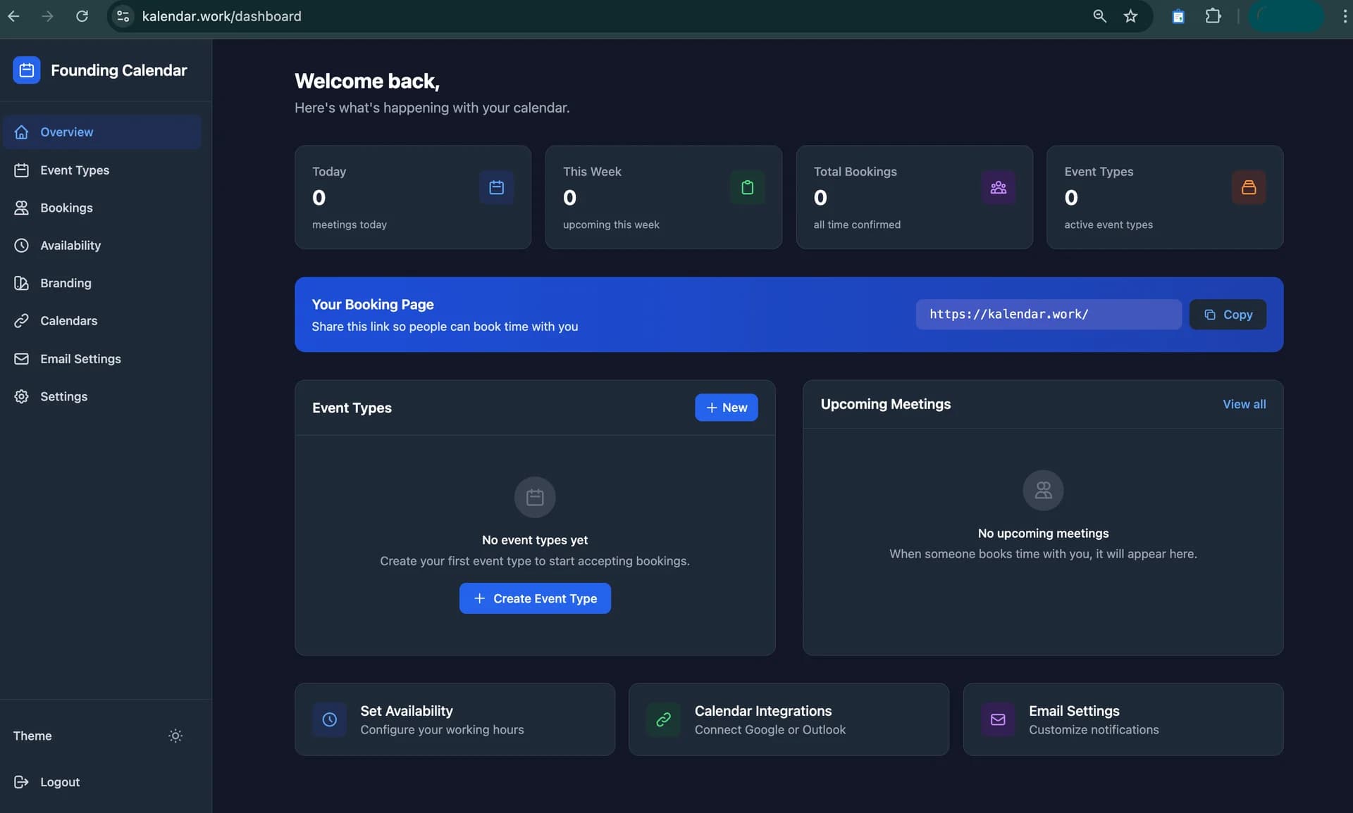 Kalendar.work screenshot 2