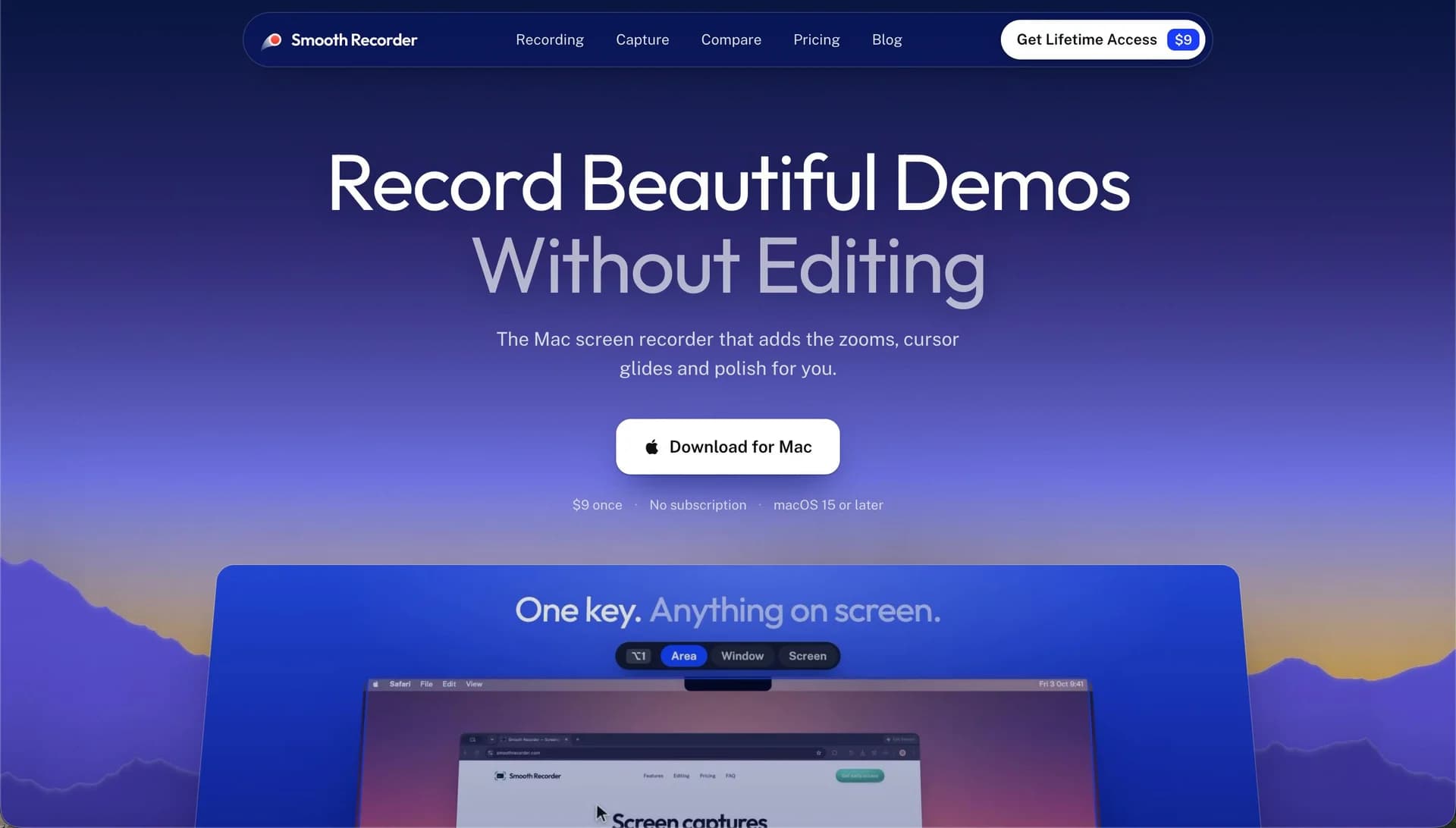 Smooth Recorder screenshot 1