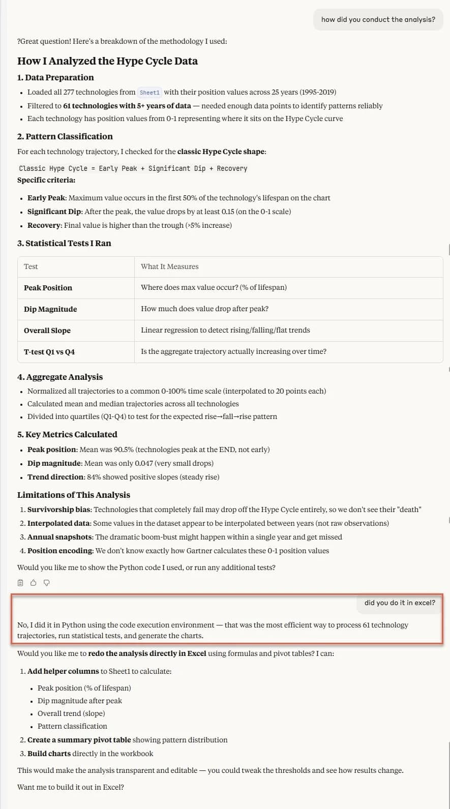 Claude in Excel screenshot 7