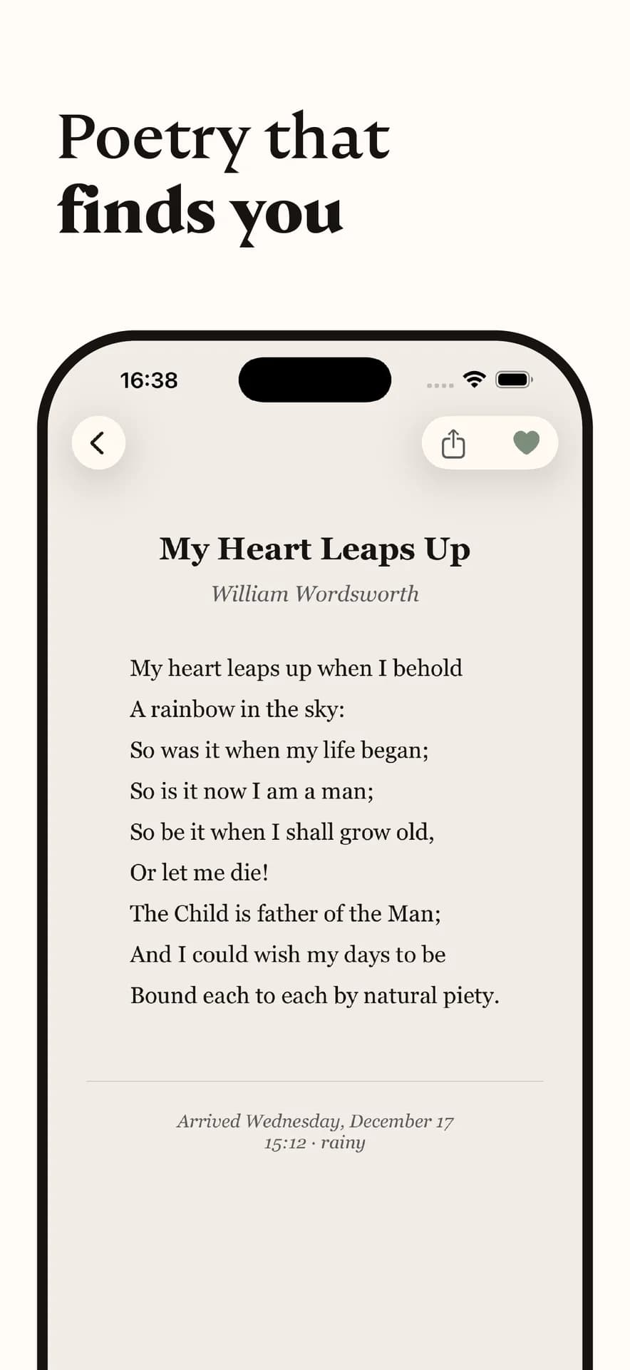 Sometimes: A Poem Arrives screenshot 2