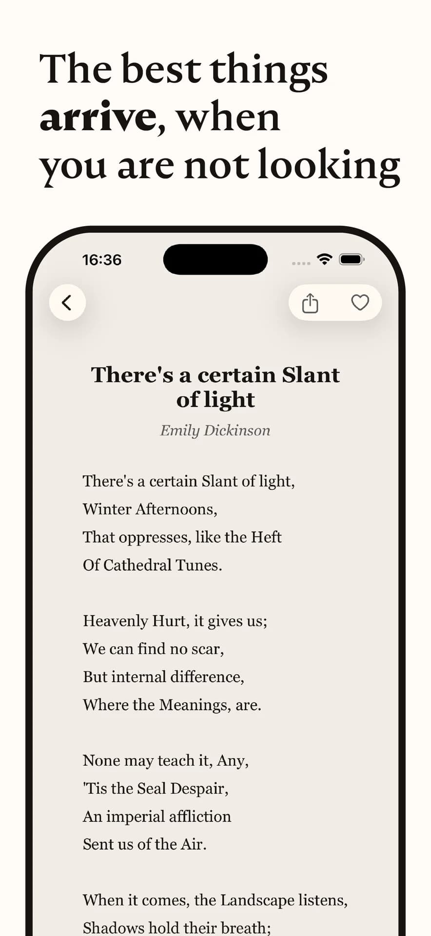 Sometimes: A Poem Arrives screenshot 5