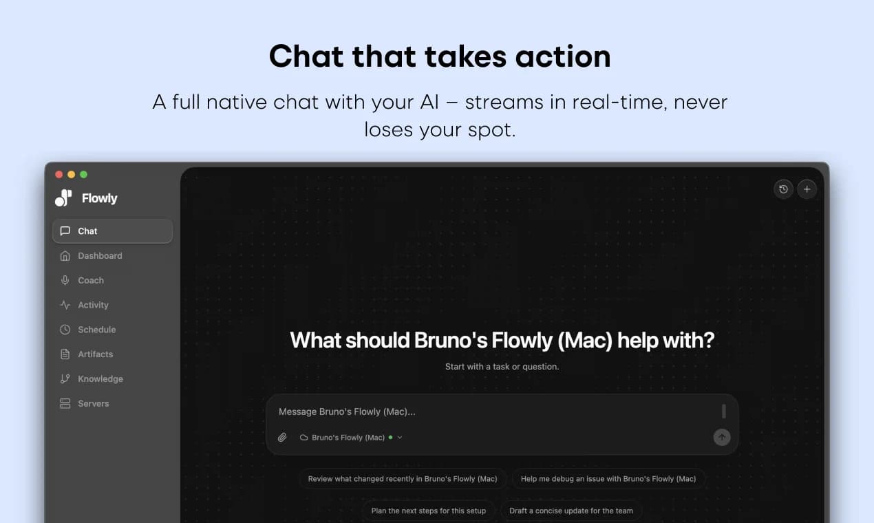 Flowly screenshot 1