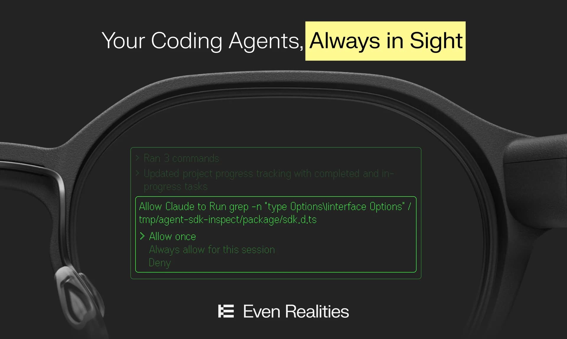 Terminal Mode by Even Realities screenshot 1
