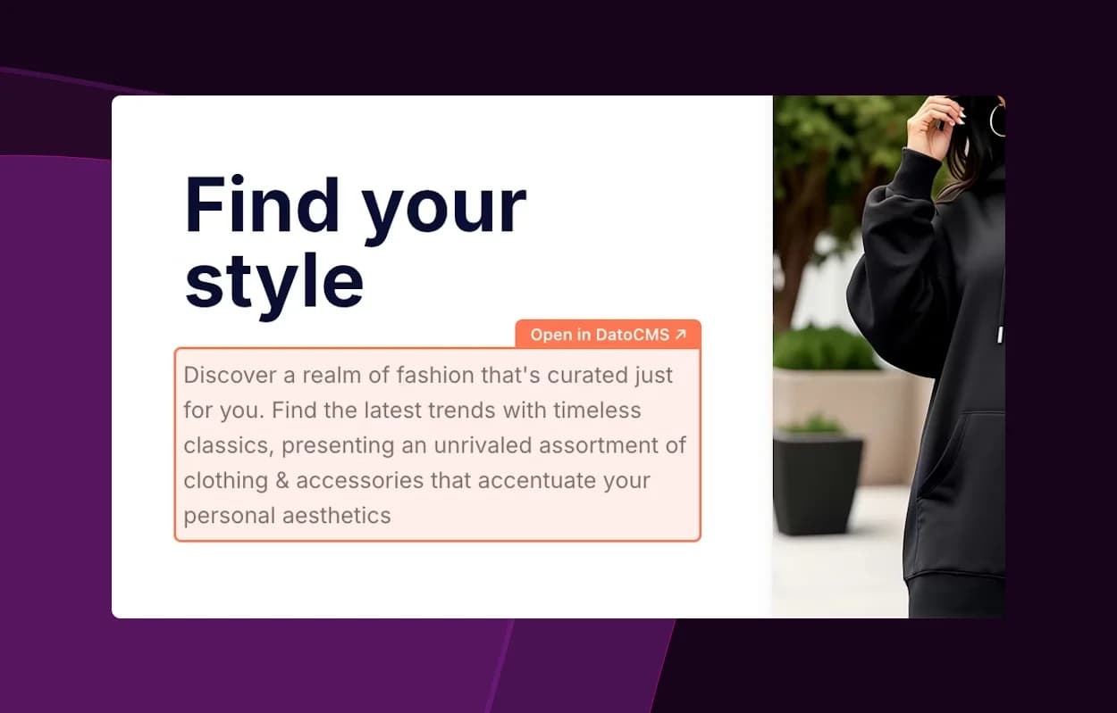Visual Editing by DatoCMS screenshot 4