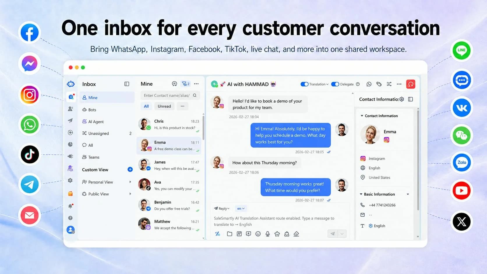 SaleSmartly screenshot 1