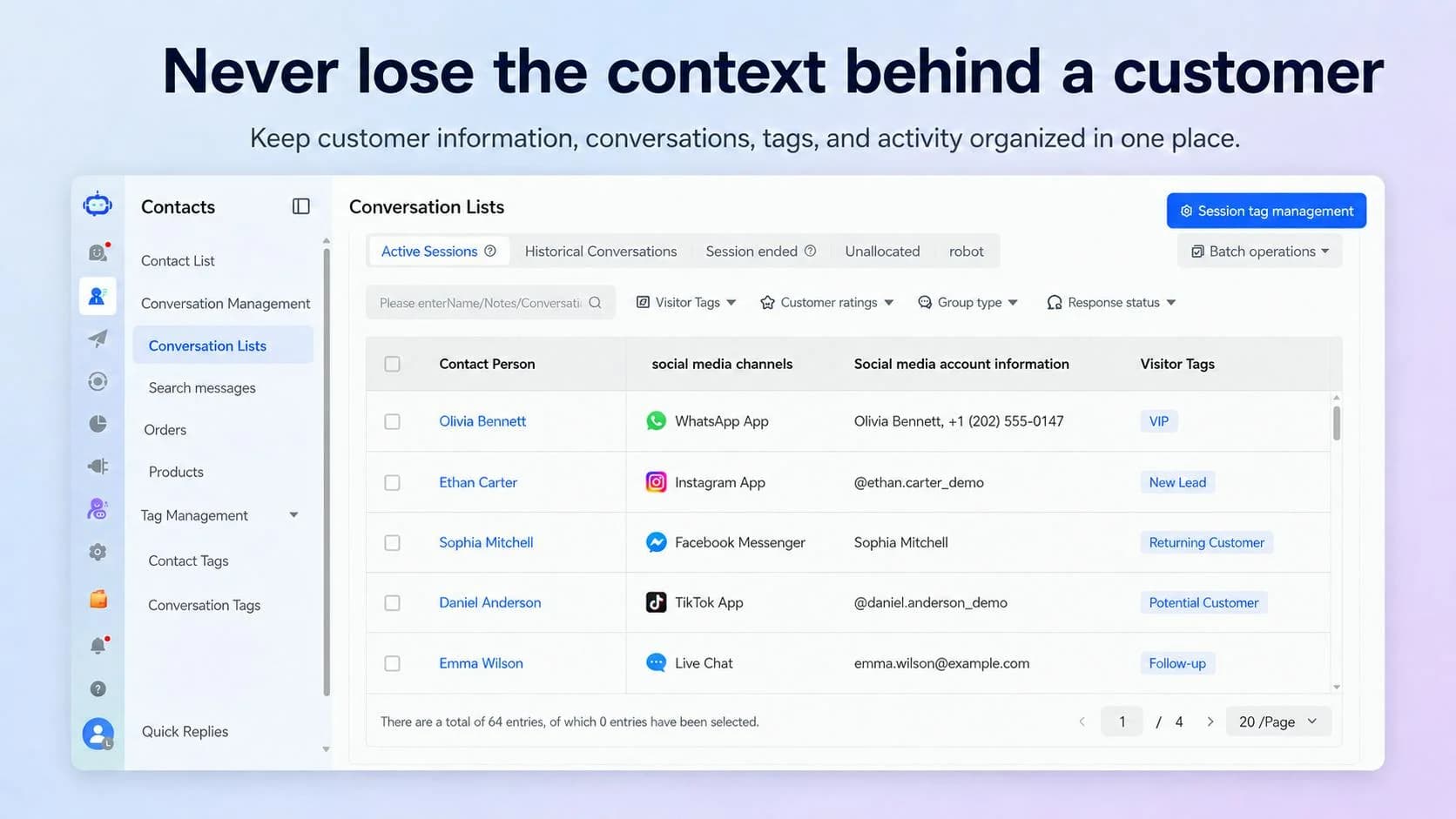 SaleSmartly screenshot 3
