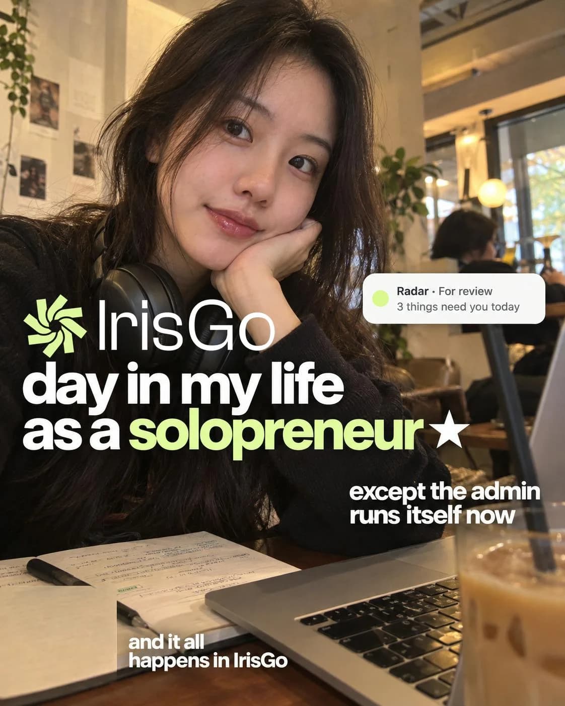 IrisGo for Solopreneurs screenshot 1