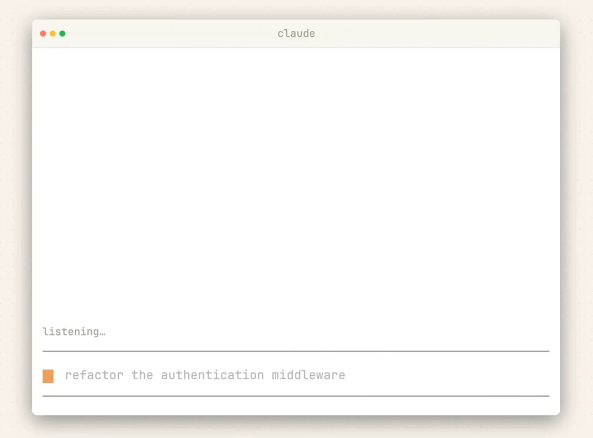 Claude Code Voice Mode screenshot 3