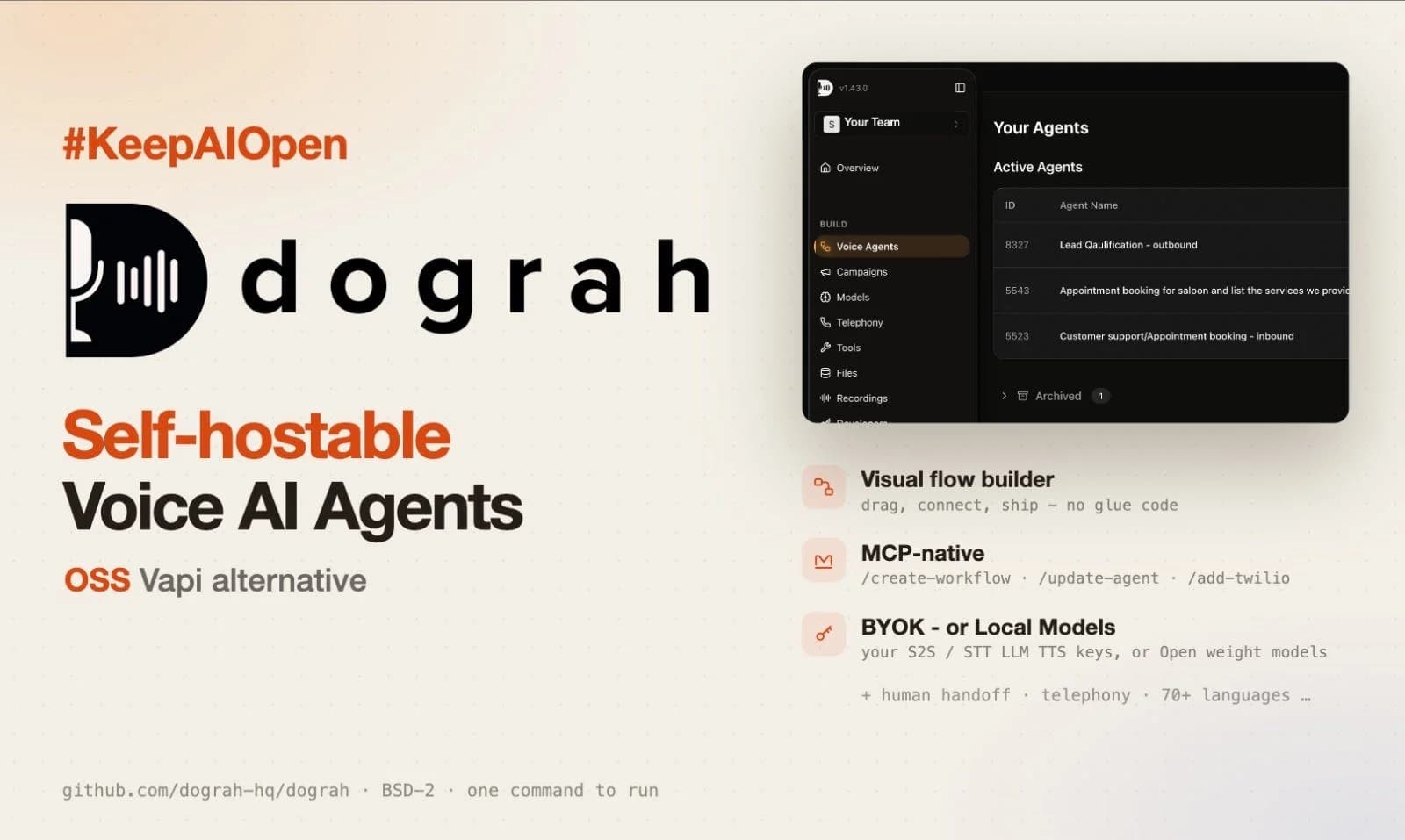 Dograh screenshot 1