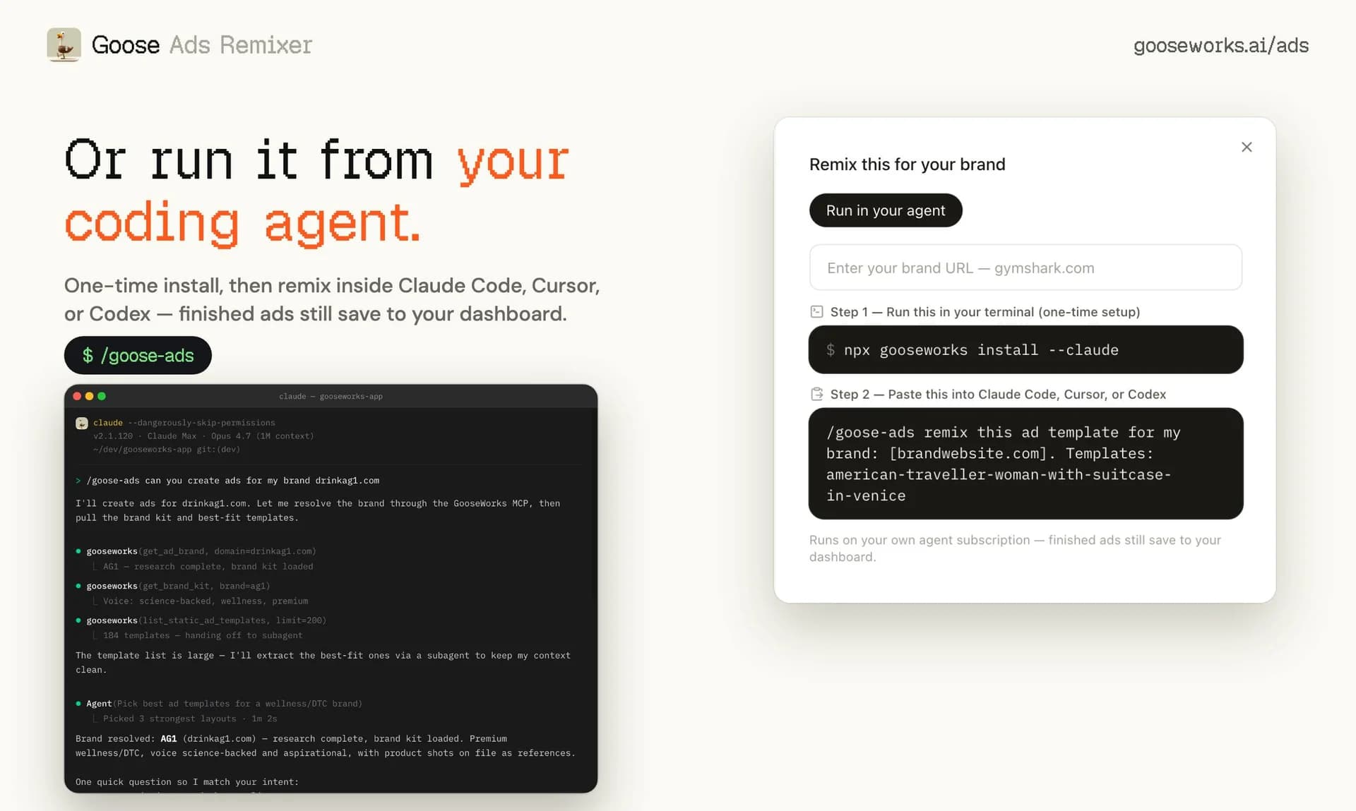 Goose Ads Remixer screenshot 3