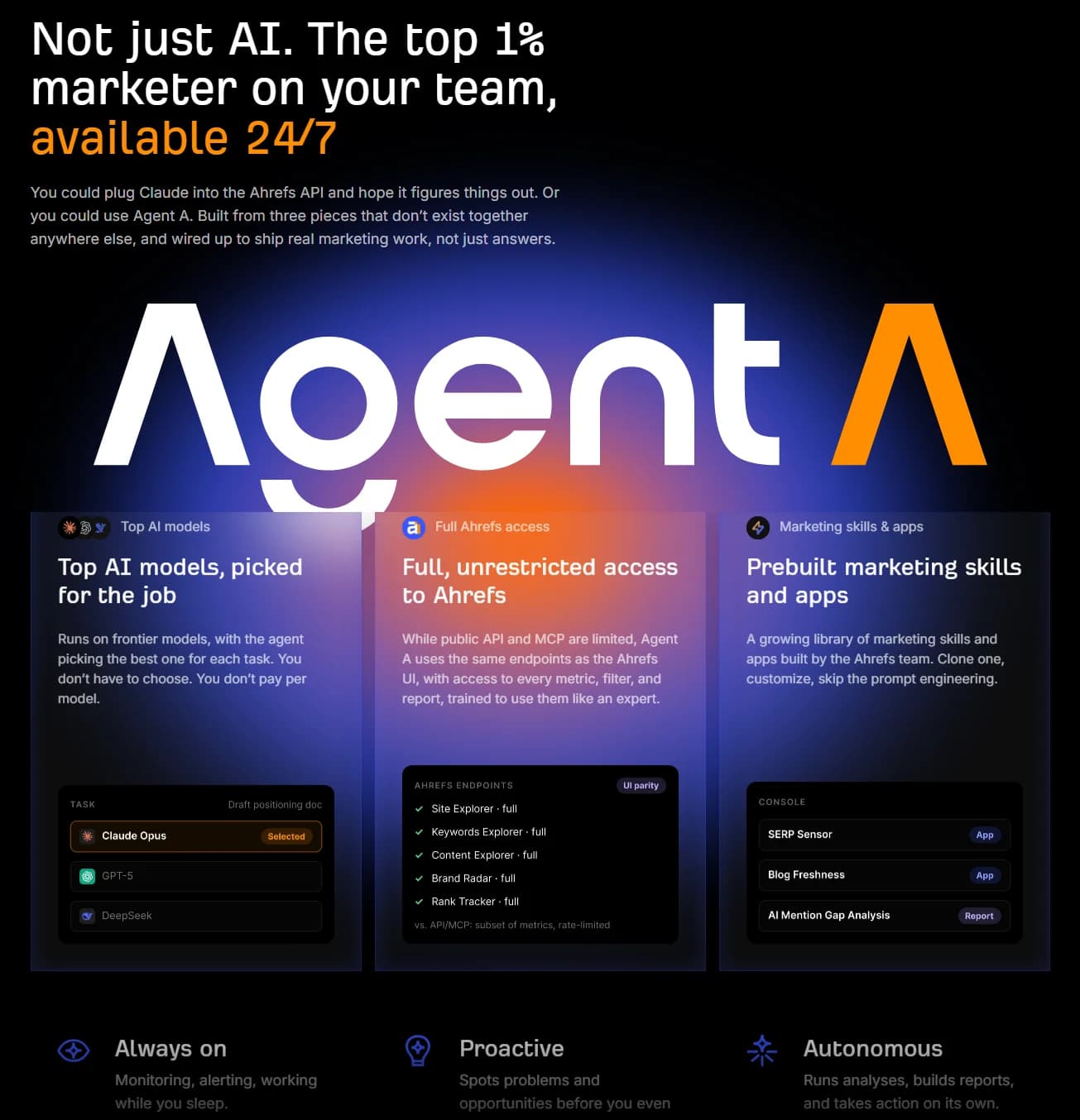 Agent A by Ahrefs screenshot 5