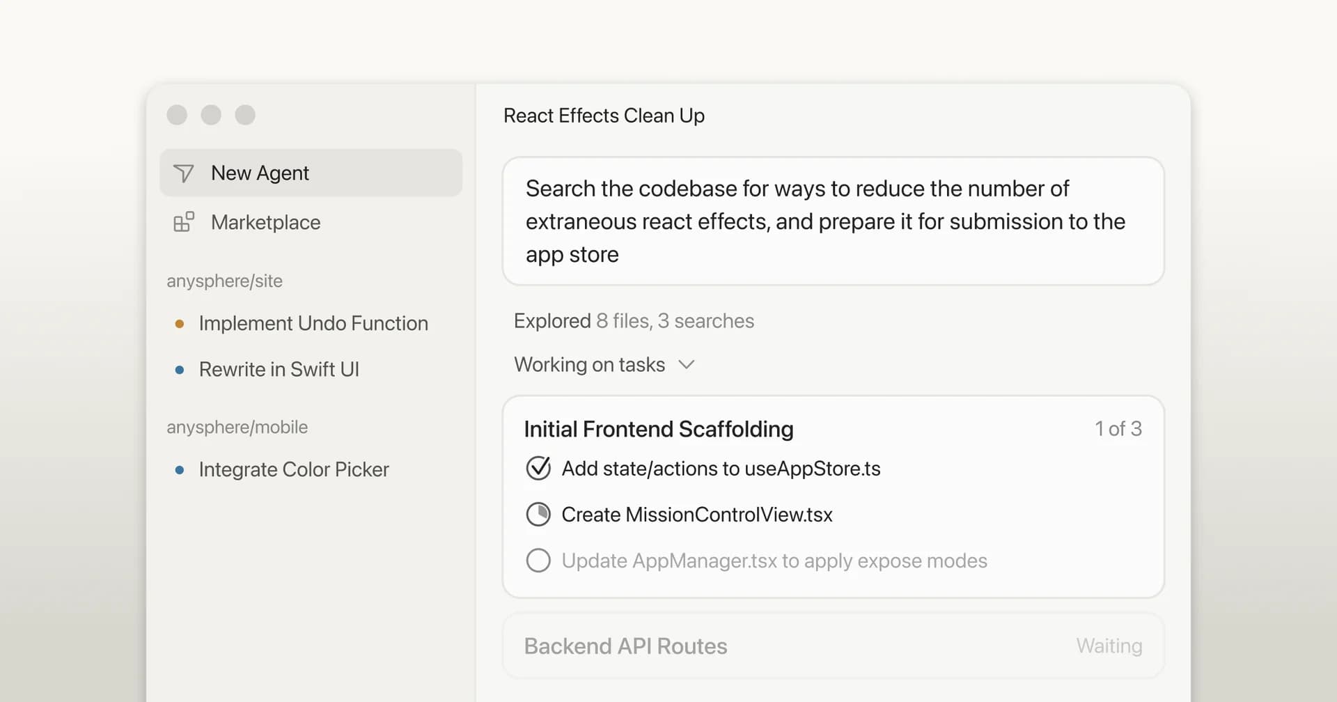 Cursor 3 screenshot 1
