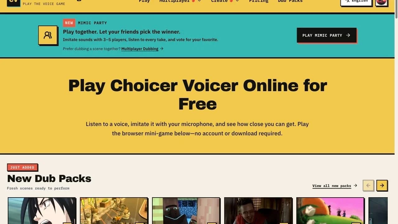 Choicer Voicer screenshot 1