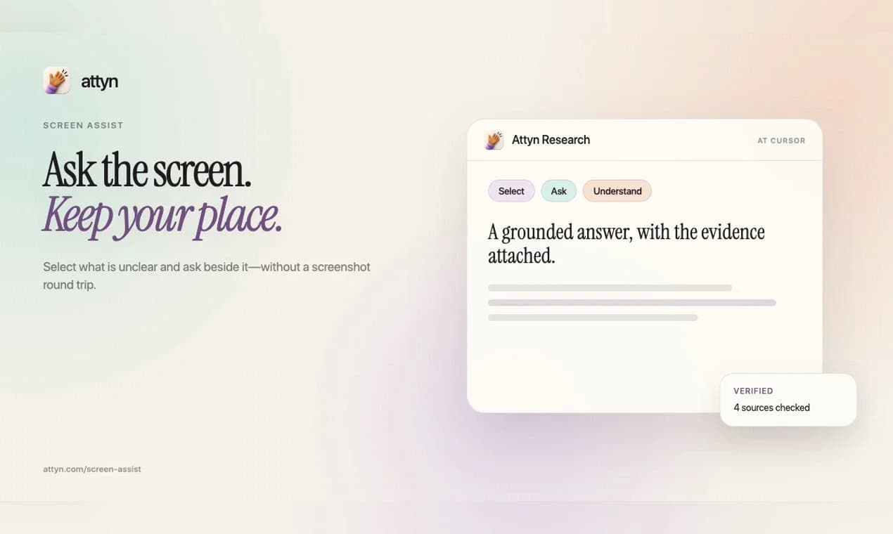 Attyn screenshot 5