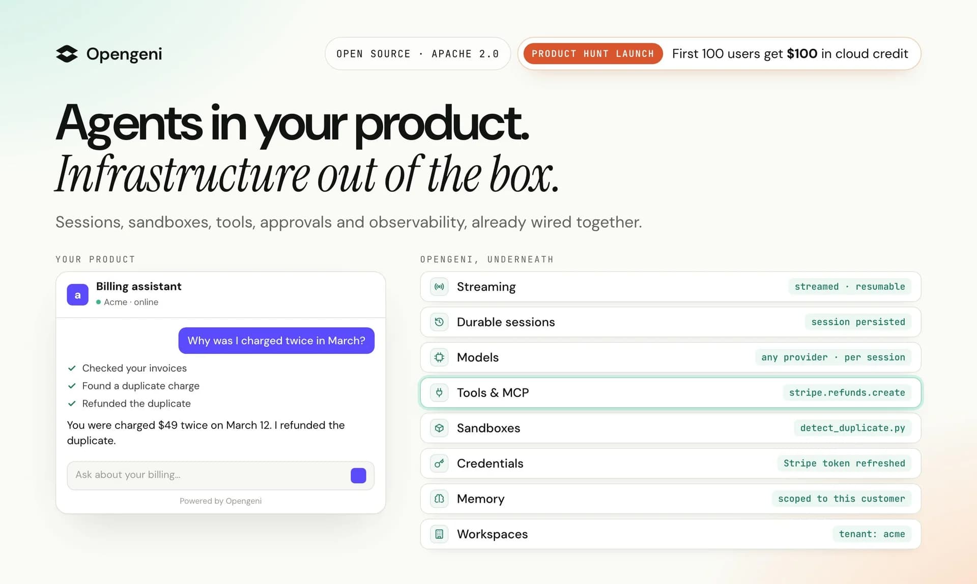 Opengeni screenshot 1