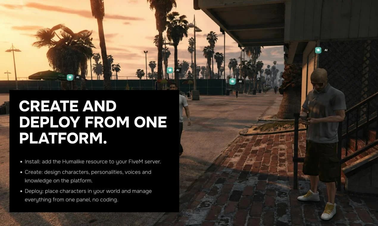 Humalike x GTA RP screenshot 6