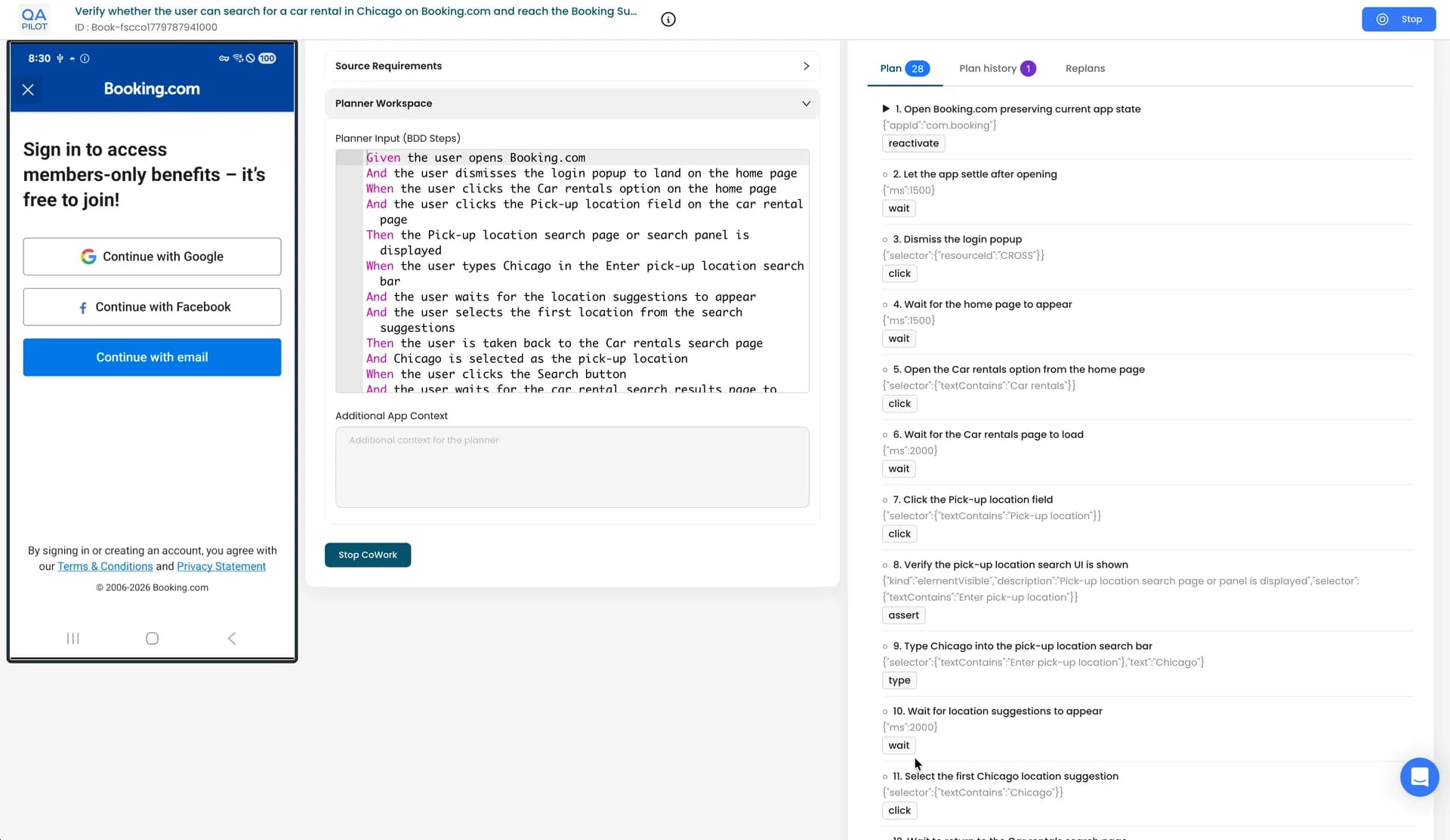QApilot's CoWork screenshot 2