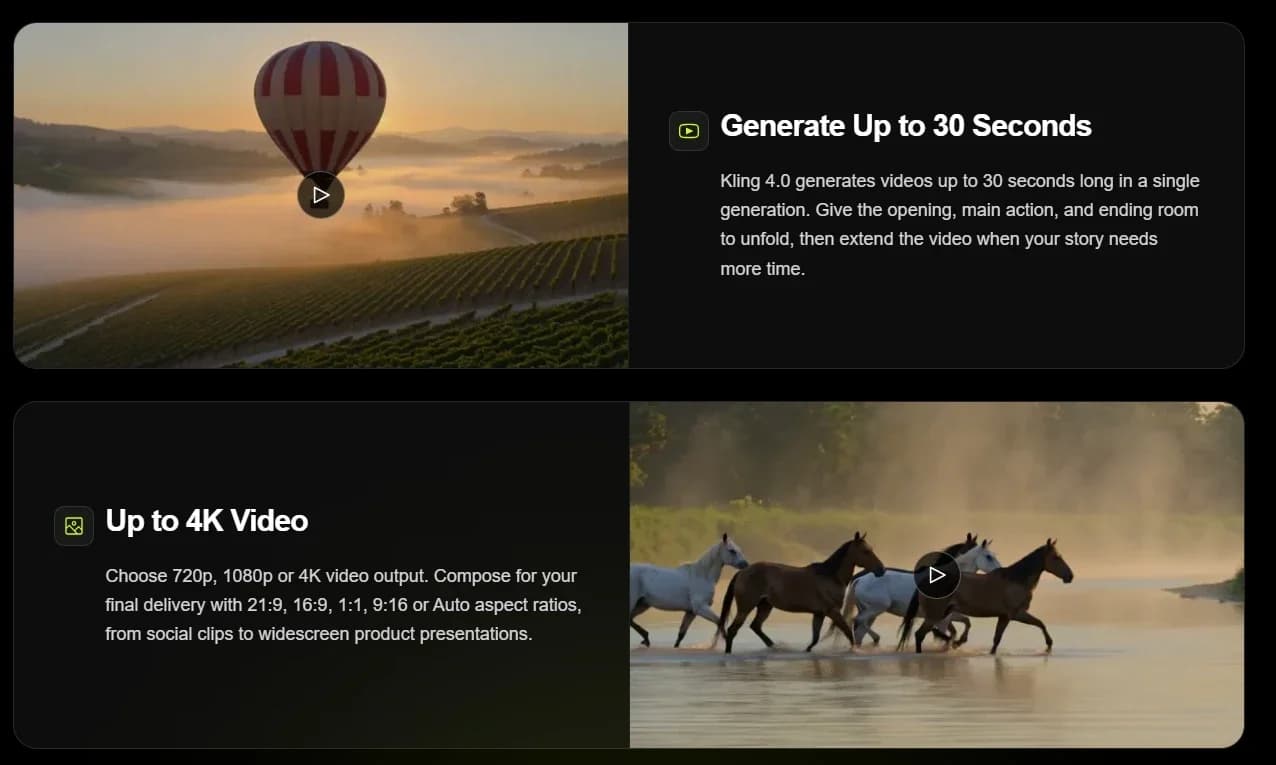 Kling 4.0 screenshot 2