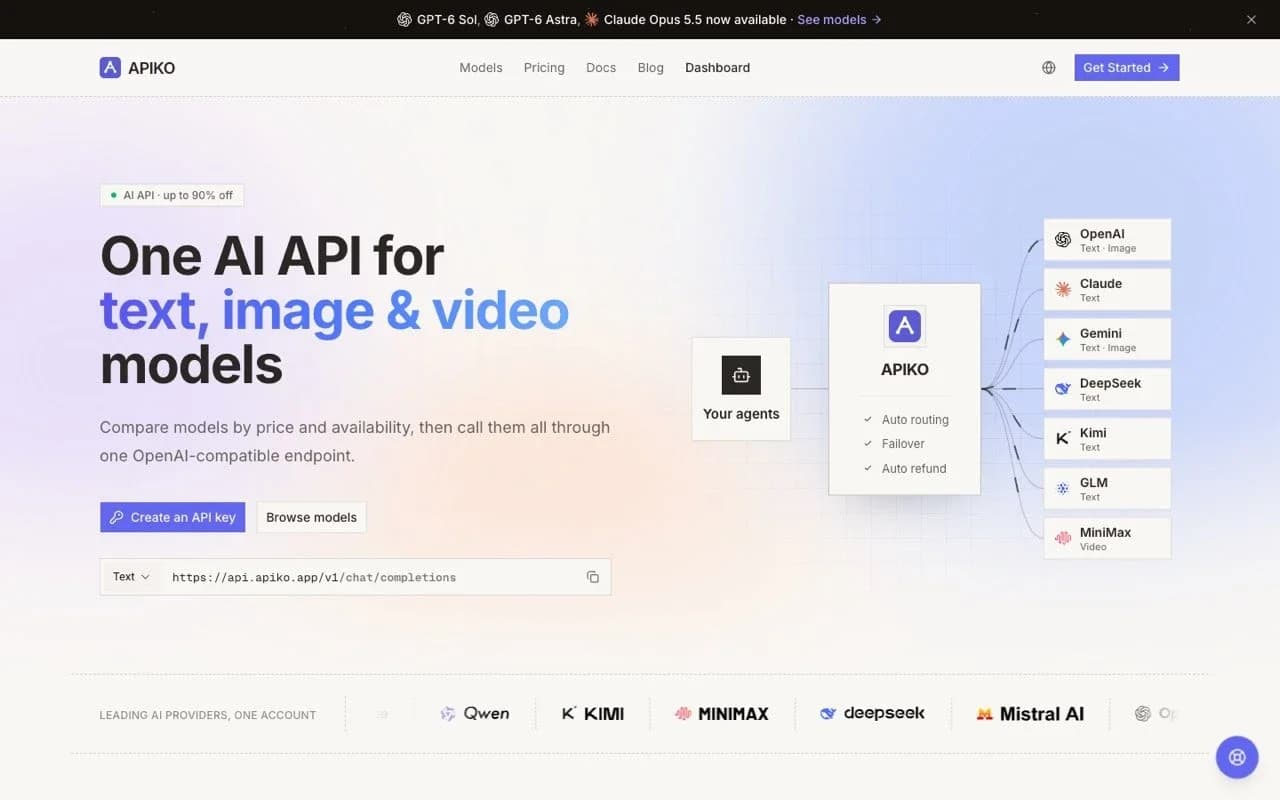 APIKO AI API screenshot 1