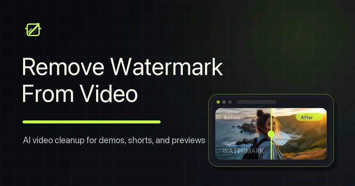 Remove Watermark from Video screenshot 1