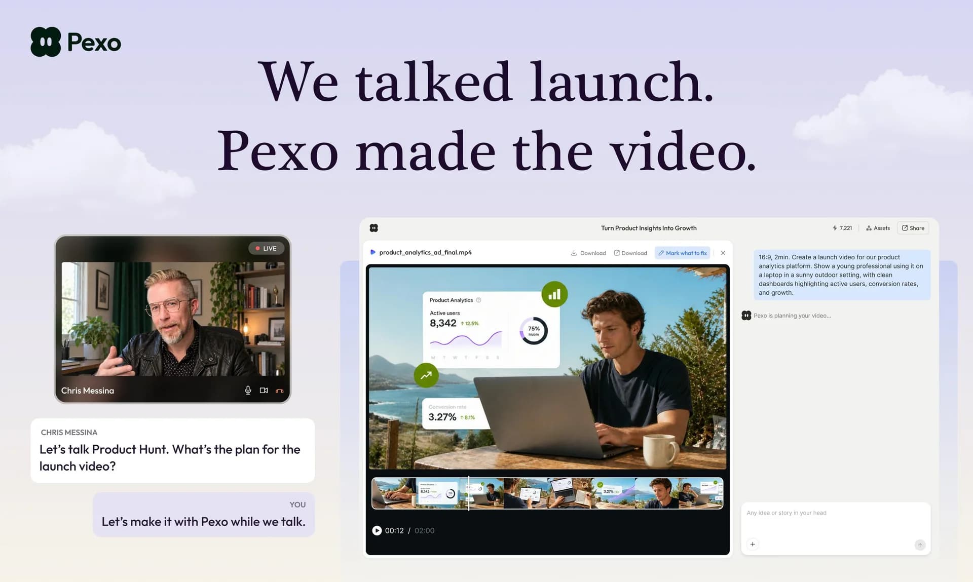 Pexo screenshot 1