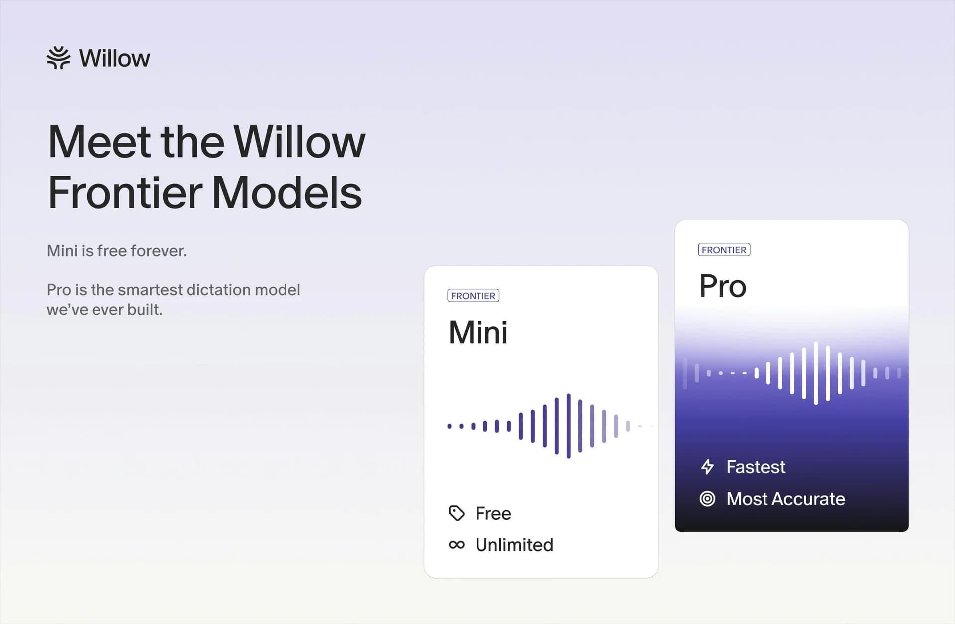 Willow Frontier Pro screenshot 1