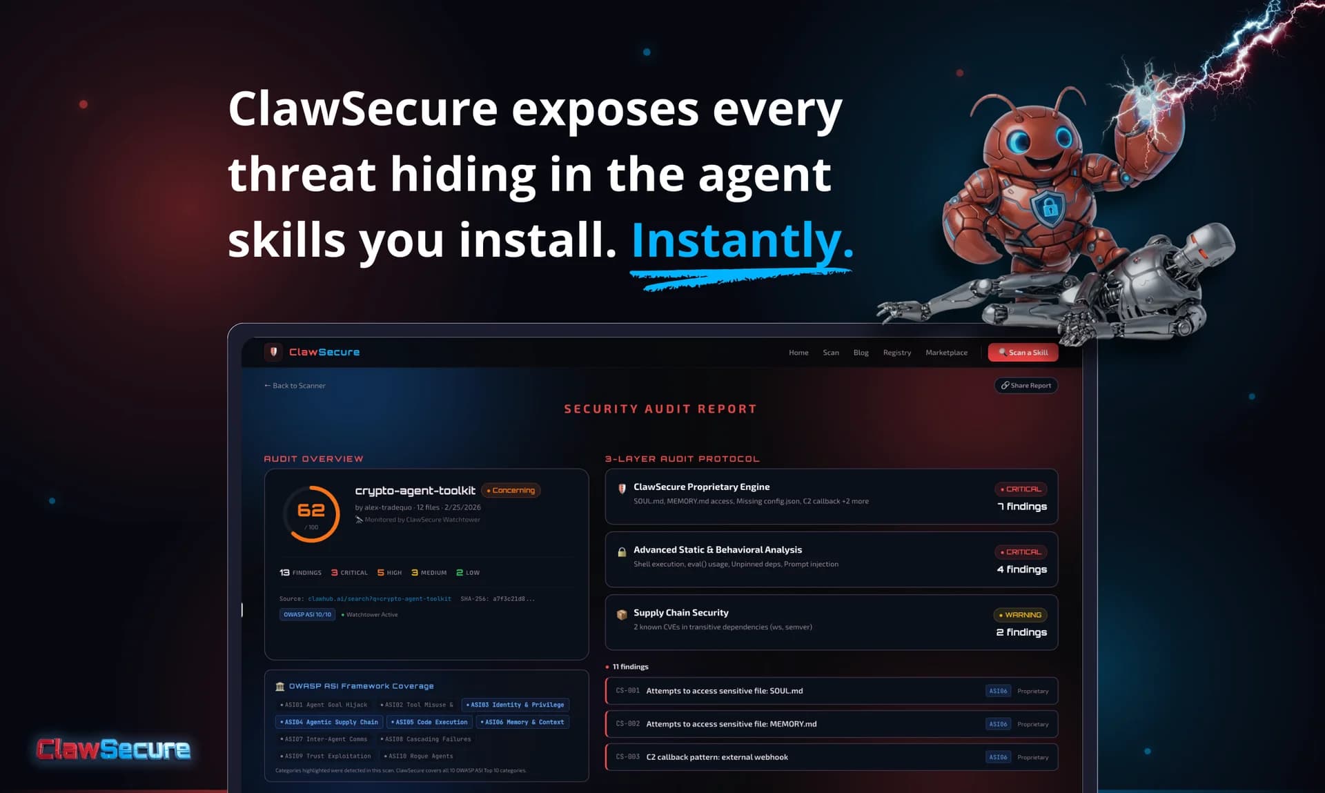 ClawSecure screenshot 3