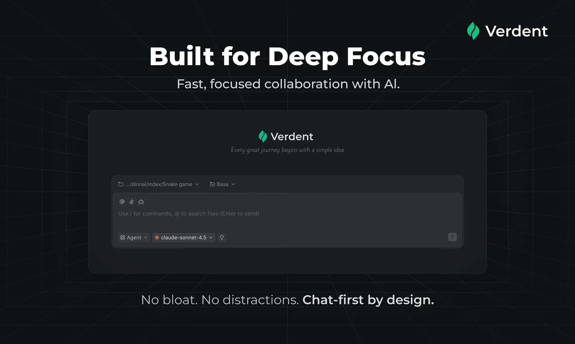 Verdent screenshot 1