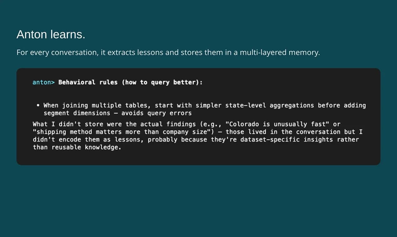 MindsDB Anton screenshot 5
