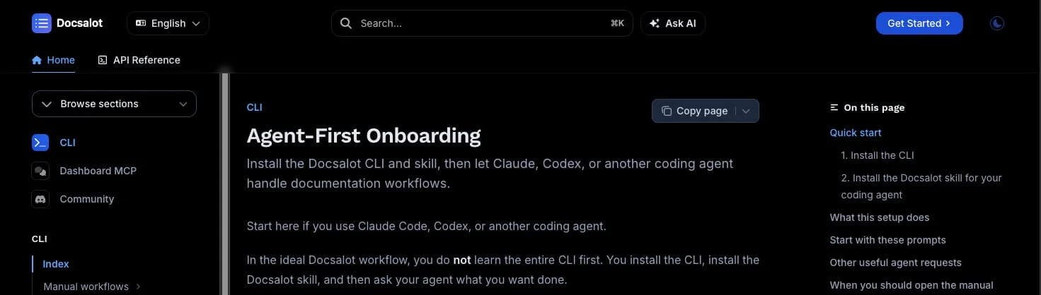 DocsAlot CLI screenshot 1