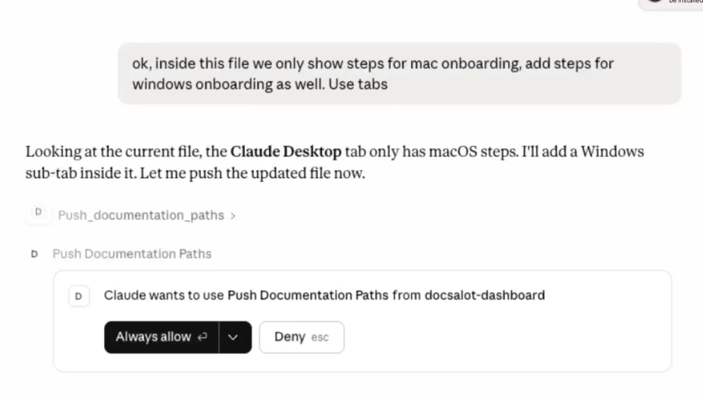 DocsAlot CLI screenshot 6