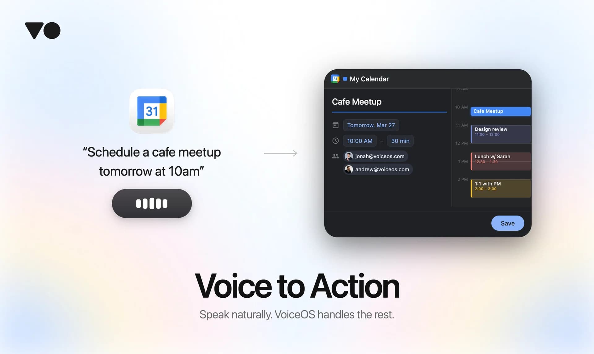 VoiceOS screenshot 1