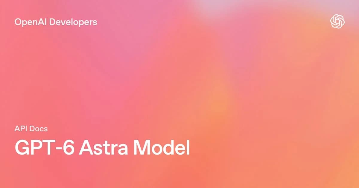 GPT-6 Astra screenshot 2