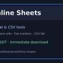 Northline Sheets