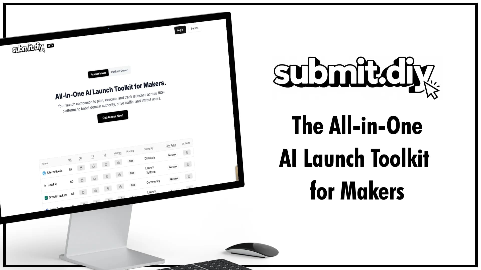 Submit.DIY screenshot 1