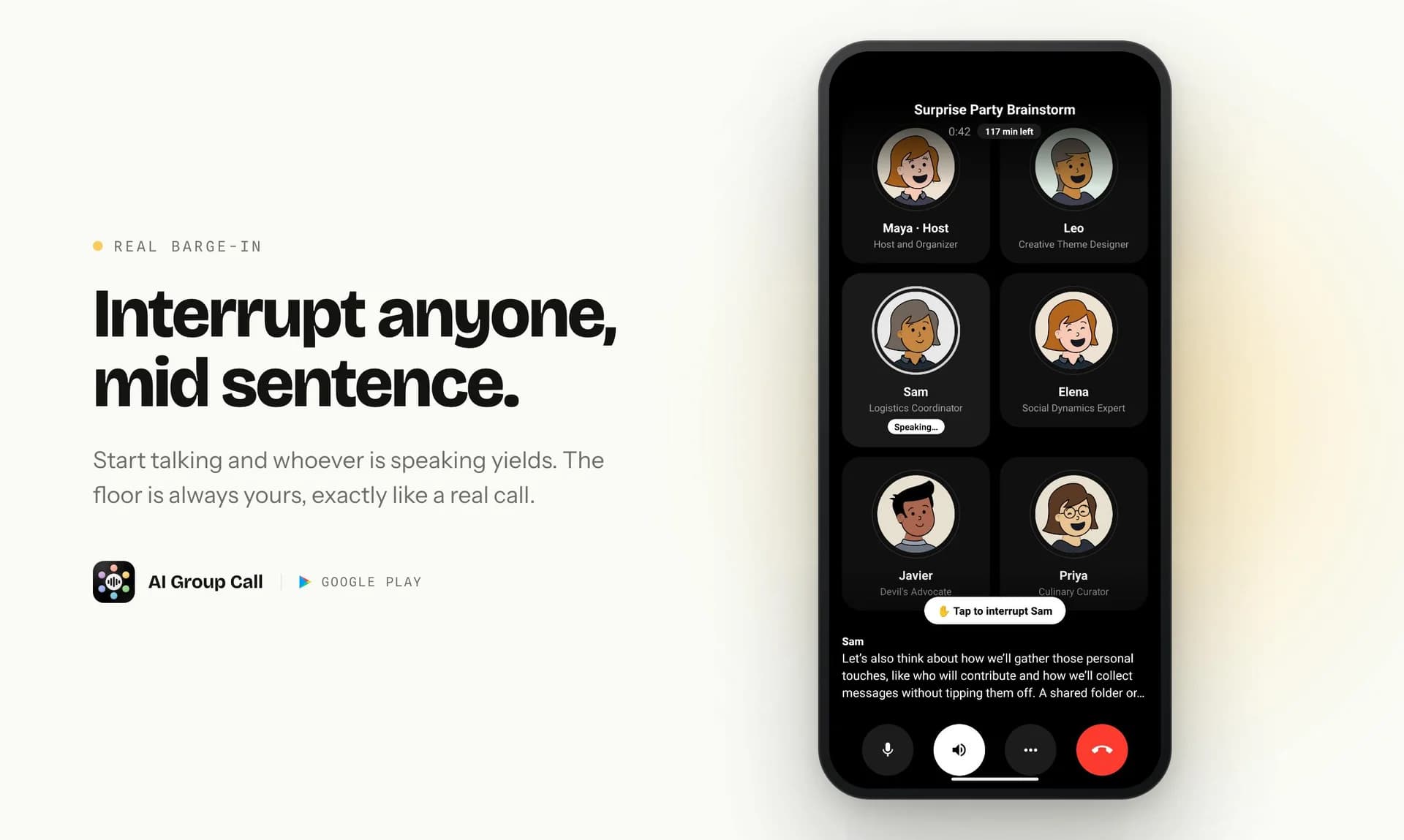 AI Group Call screenshot 3