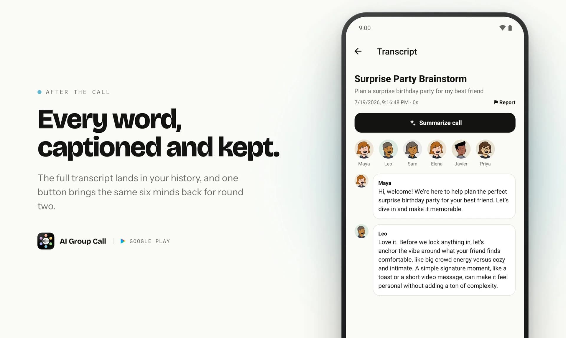 AI Group Call screenshot 4