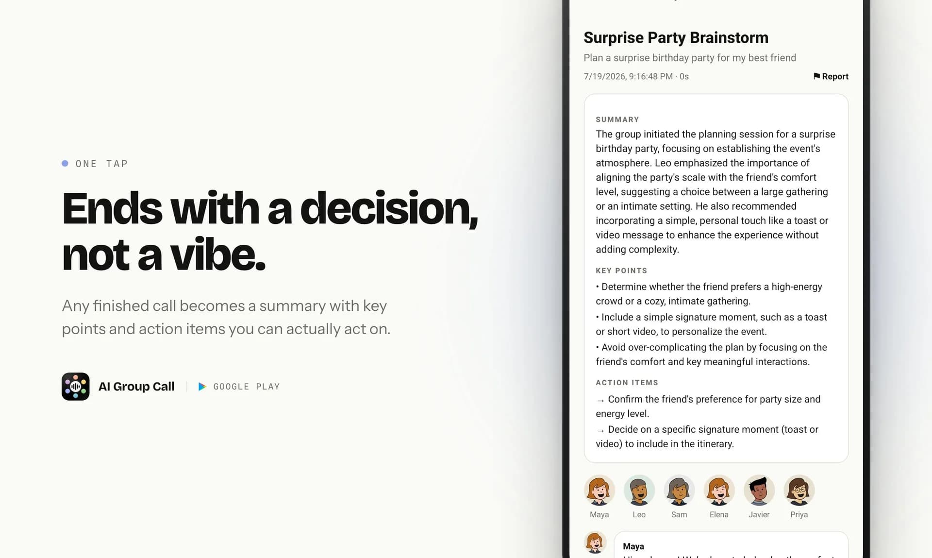 AI Group Call screenshot 5