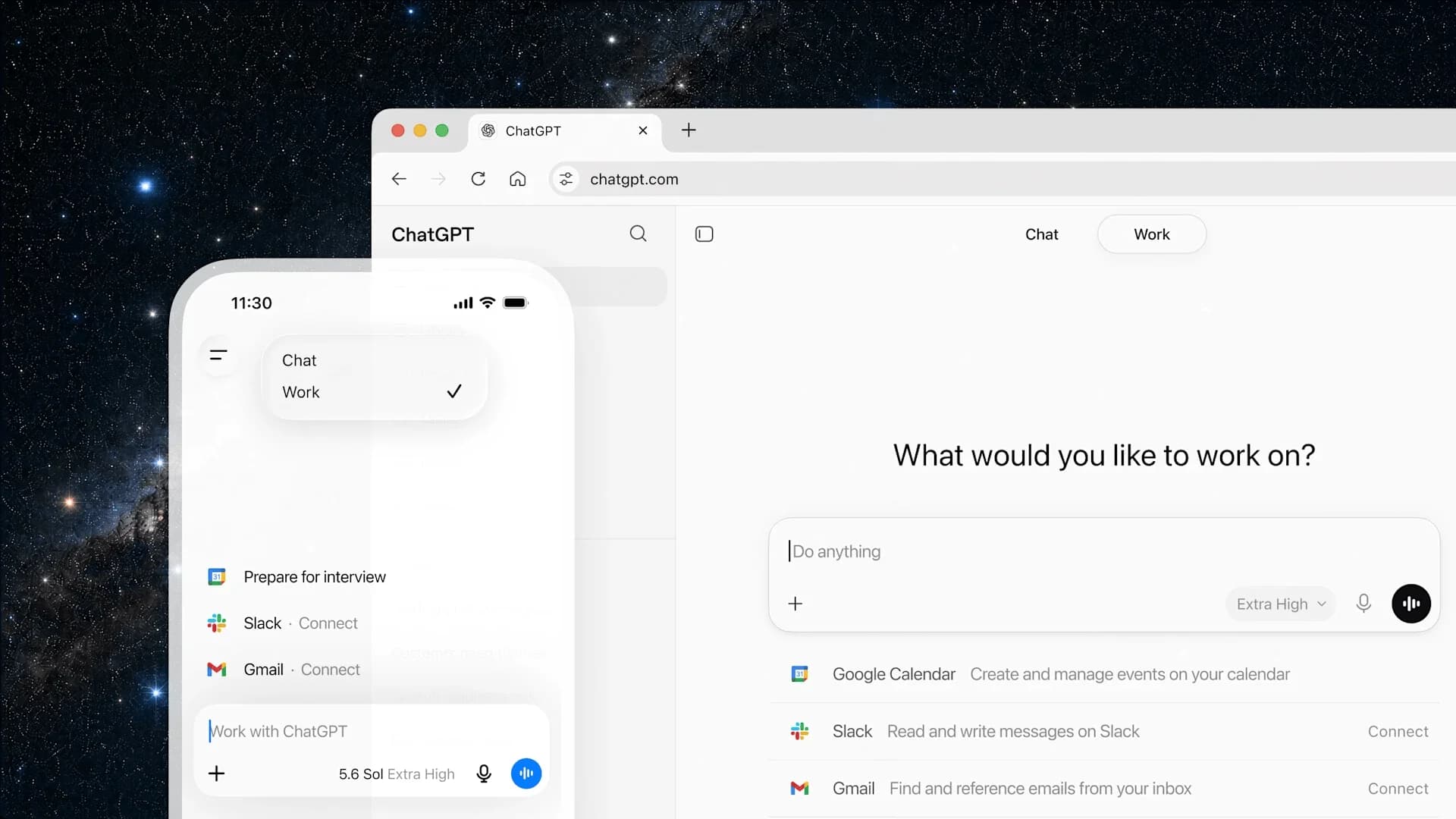 ChatGPT Work screenshot 1
