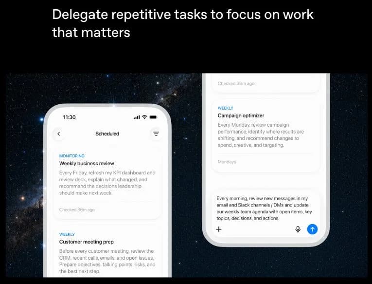ChatGPT Work screenshot 2