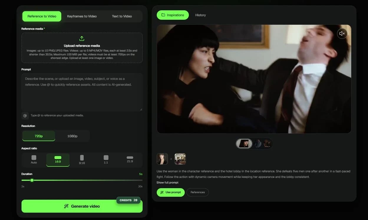 Kling 4.0 screenshot 1